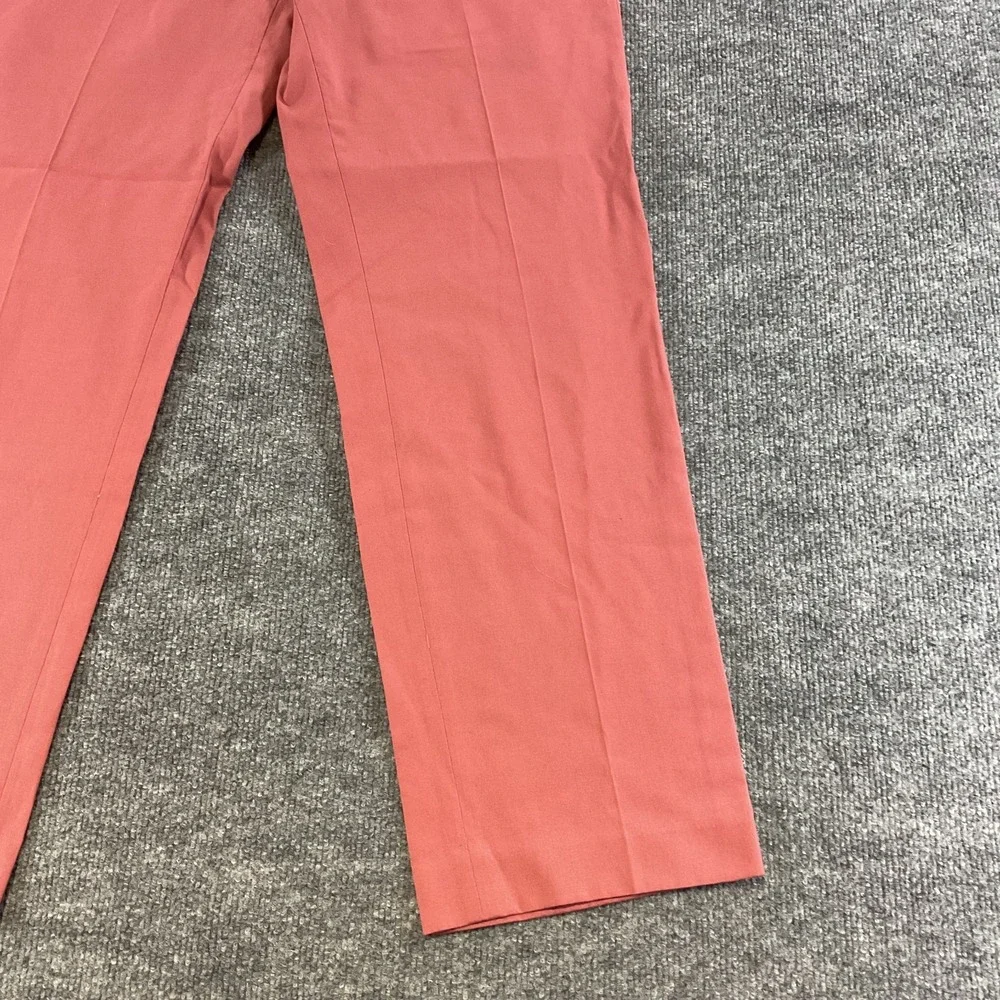 Lauren Ralph Lauren 34x30 Dress Pants Mens Salmon Pink Flat Front Classic Fit Bu